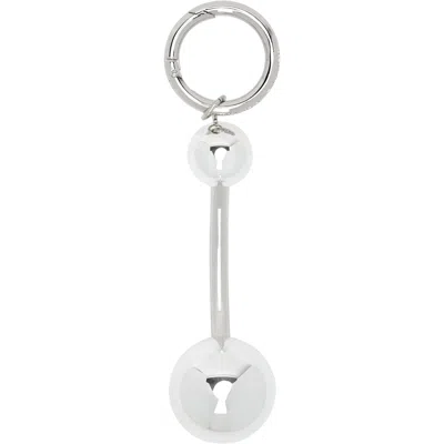 Justine Clenquet Connie Keychain In Palladium