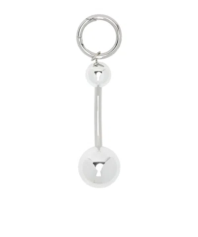 Justine Clenquet Connie Keychain In Silver