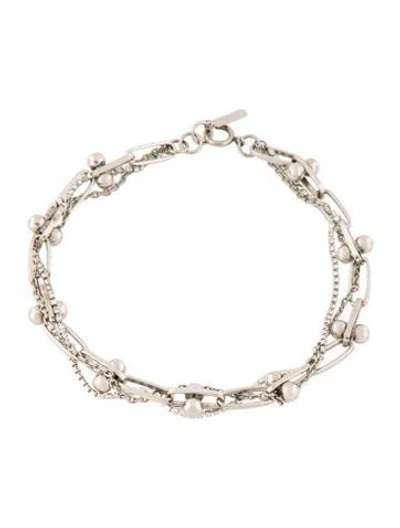 Pre-owned Justine Clenquet Crystal Janay Choker Necklace, 14.5" In Multi