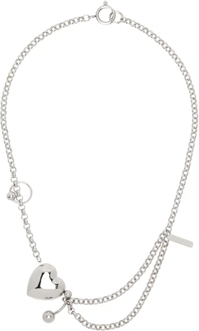 Justine Clenquet Curtis Necklace In Metallic