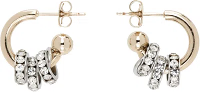 Justine Clenquet Daisy Earrings In Gold
