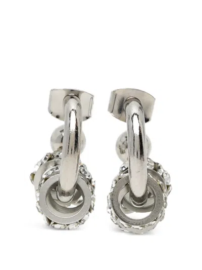 Justine Clenquet Daisy Earrings In Silver