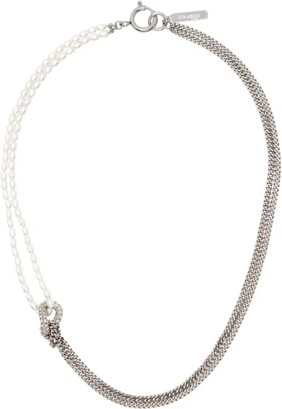Justine Clenquet Danielle Necklace In Silver