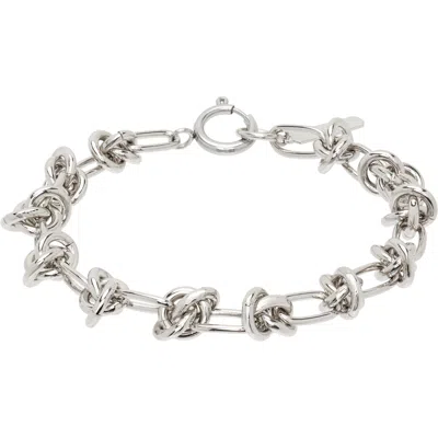 Justine Clenquet Daria Bracelet In Palladium