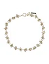 Justine Clenquet Gold Knot Chain Daria Choker In Gold