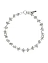 Justine Clenquet Daria Knot Choker In Metallic