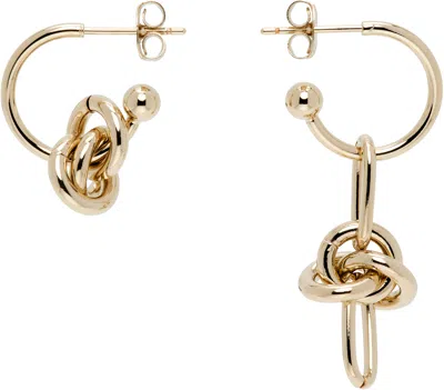 Justine Clenquet Daria Earrings In Gold