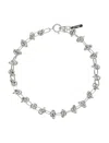 Justine Clenquet Daria Knot Choker In Silver
