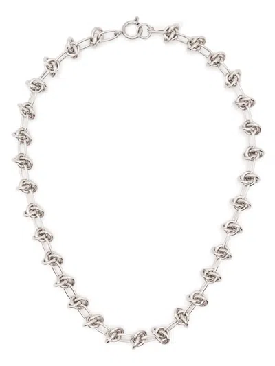 Justine Clenquet Daria Necklace In Silver