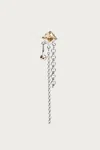 Justine Clenquet Dean Clip-on Earring In Silver In Silver