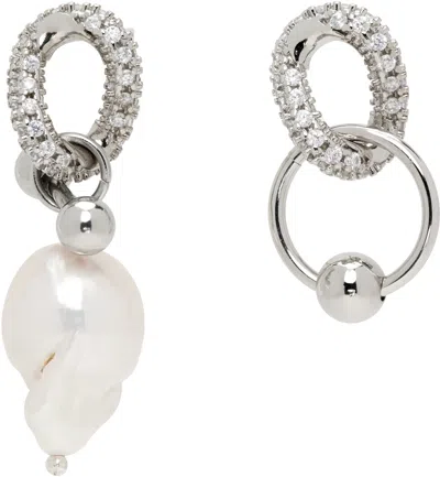 Justine Clenquet Debra Earrings In Metallic