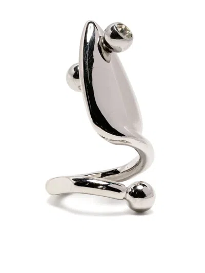 Justine Clenquet Demon Nail Ring In Silber