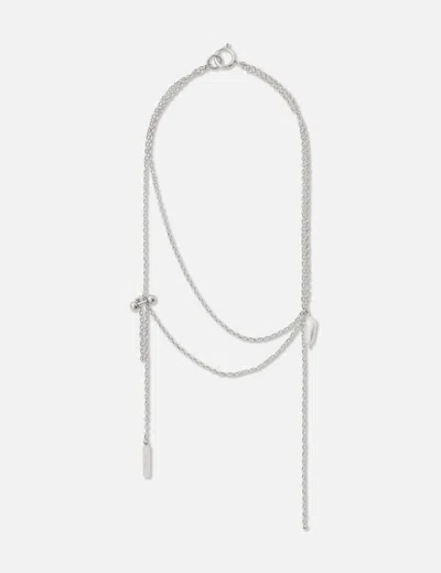 Justine Clenquet Denise Necklace In Silver