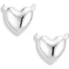 Justine Clenquet Devil Stud Earrings In Palladium