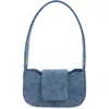 Justine Clenquet Dylan Denim Top Handle Bag In Denim Blue