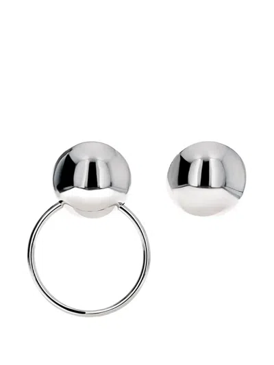 Justine Clenquet Edie Earrings In Orange