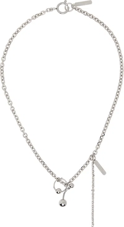 Justine Clenquet Evie Necklace In Metallic