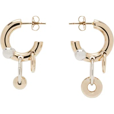 Justine Clenquet Faith ピアス In Gold