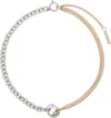 Justine Clenquet Faith Necklace In Gold