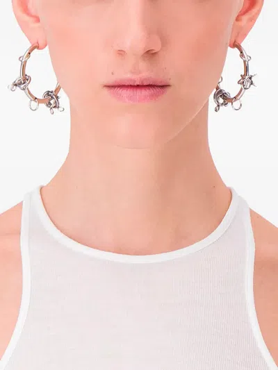 Justine Clenquet Fiona Earrings In Purple