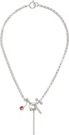 Justine Clenquet Frankie Necklace In Metallic