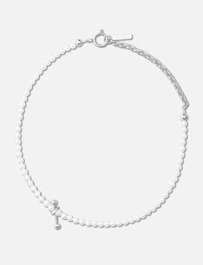 Justine Clenquet Gianni Choker In Silver/银色/銀色/실버/シルバー