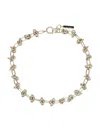 Justine Clenquet Gold Knot Chain Daria Choker In Gold