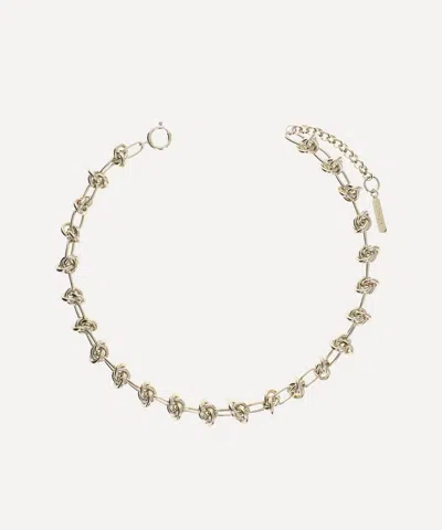 Justine Clenquet Gold-tone Daria Chain Choker Necklace