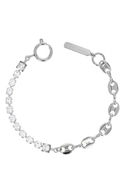 Justine Clenquet Gwen Bracelet In Silver