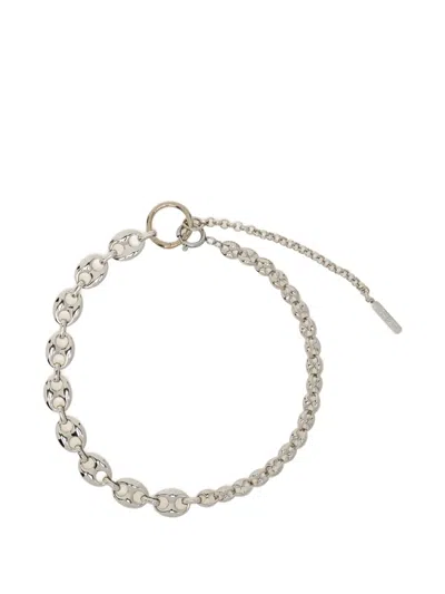 Justine Clenquet Gwen Necklace In Silver