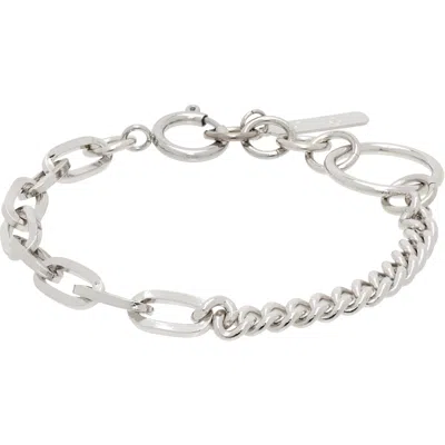 Justine Clenquet Hari Bracelet In Palladium