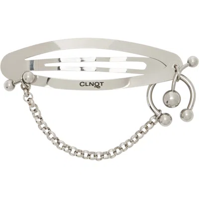 Justine Clenquet Holly Hair Clip In Metallic