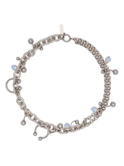 Justine Clenquet Holly Necklace In Blue