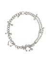 Justine Clenquet Holly Necklace In Silver