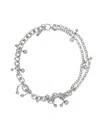 Justine Clenquet Holly Necklace In Metallic