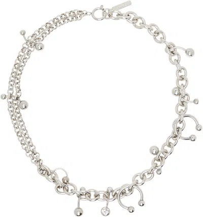Justine Clenquet Holly Necklace In Silver