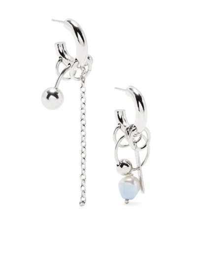 Justine Clenquet Holly Summer Earrings In Blue