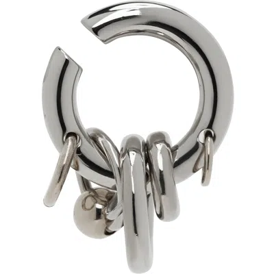 Justine Clenquet Isla Ear Cuff In Palladium