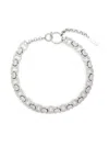 Justine Clenquet Silver Jen Choker In Silver