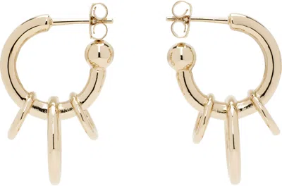 Justine Clenquet Jen Earrings In Gold