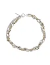 Justine Clenquet Multi-chain Choker Necklace In Metallic
