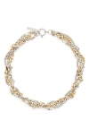 Justine Clenquet Multi-chain Choker Necklace In Gold