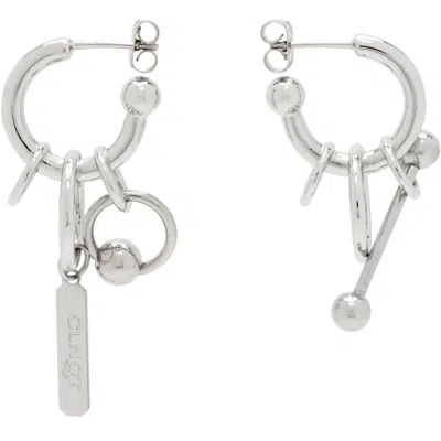 Justine Clenquet Joyce ピアス In Silver