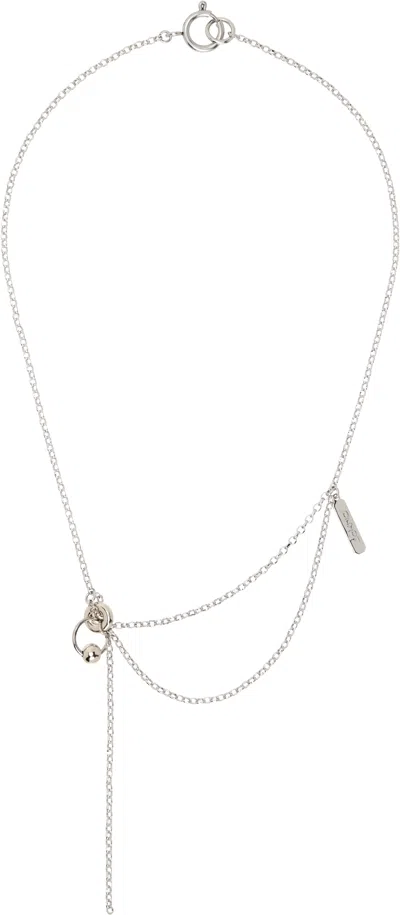 Justine Clenquet Kali Necklace In Metallic