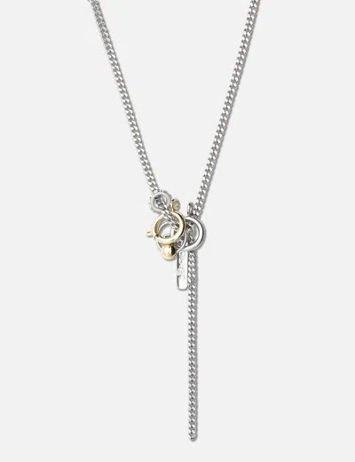 Justine Clenquet Kris Necklace In Silver