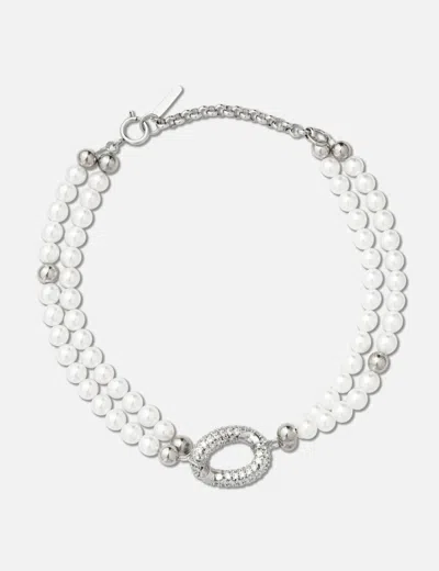 Justine Clenquet Kristie Choker In White