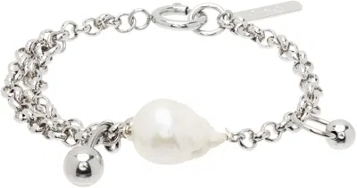 Justine Clenquet Lauren Bracelet In Metallic