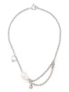 Justine Clenquet Lauren Necklace In Silver