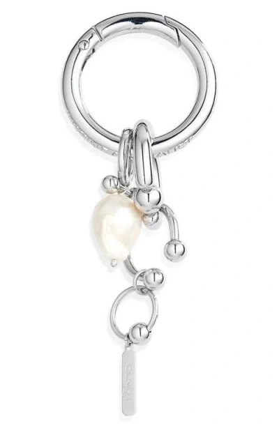 Justine Clenquet Laurie Key Chain In Silver