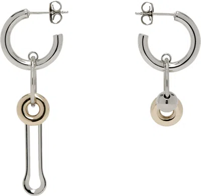 Justine Clenquet Lea Earrings In Metallic